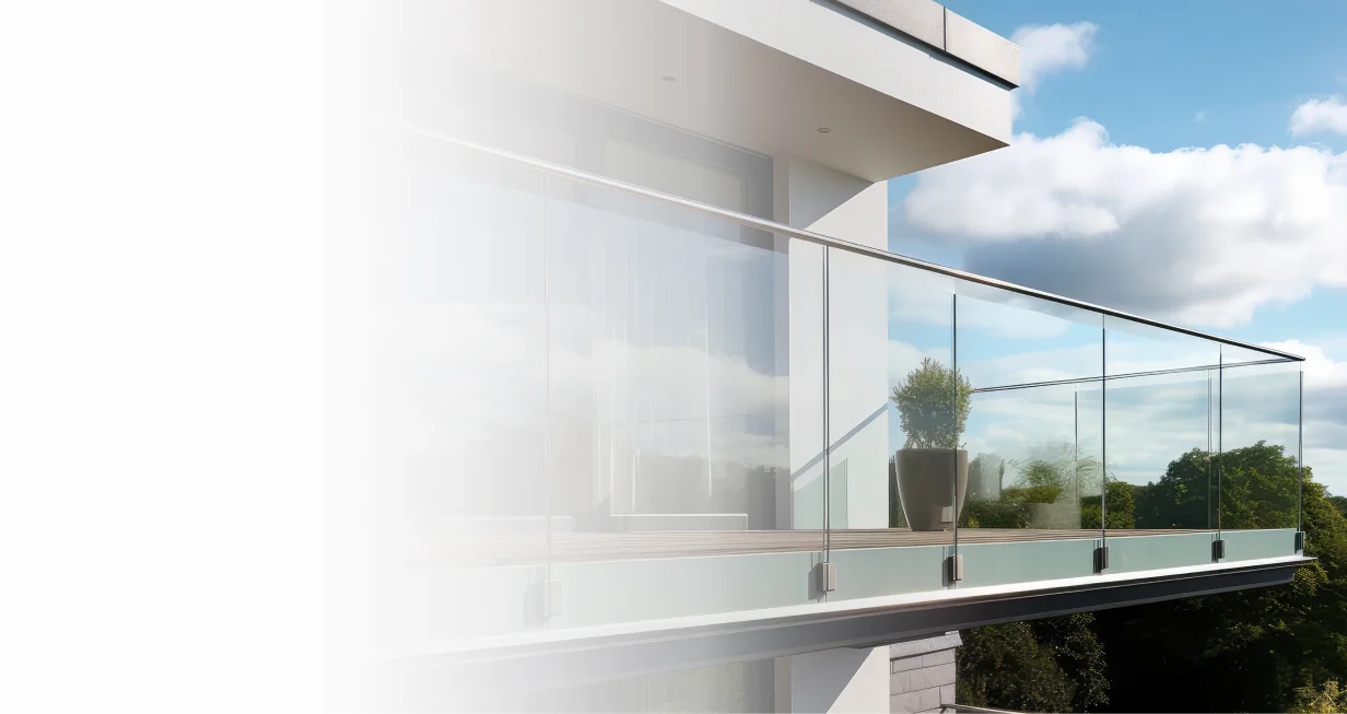 Стеклянные ограждения по эксклюзивным проектам, изготовление стеклянных ограждений от компании «Стекло Кубани»